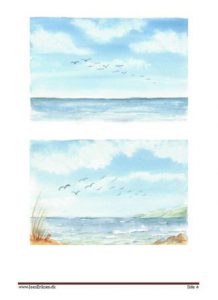 Undervisning i akvarelmaling i billedkunst. Grundig gennemgang af teknikker og materialer og mange elevopgaver.