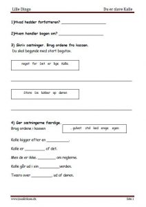 Elevopgaver til Dingobøger. Lille Dingo