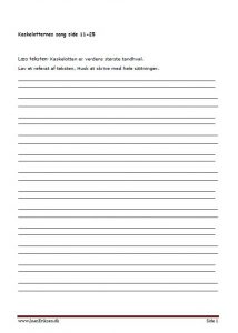 Elevopgaver til kaskelotternes sang af Bent Haller.