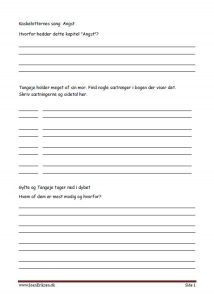 Elevopgaver til kaskelotternes sang af Bent Haller.