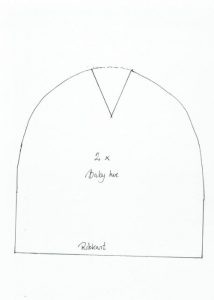 Sy-vejledning og mønster til hue