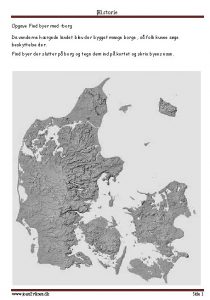 Byger med borg i Danmark