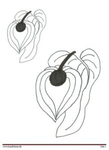 motiv til applikation, broderi og tekstiltryk.