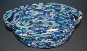 Patchwork på snor i Håndværk og design.