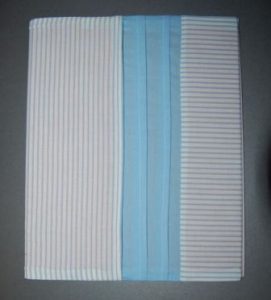 Skjorter genbrugt til A4 omslag.