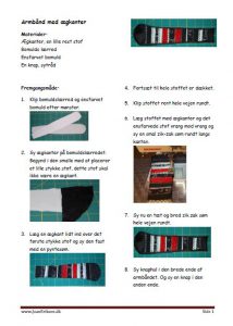 Vejledning til armbånd med ægkanter.