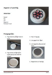 Vejledning til genbrugs magneter.