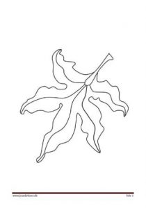 Maleside med pop art blad. til undervisning i billedkunst