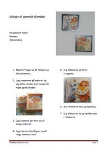 Vejledning. Sådan genbruger du et gammelt maleri.