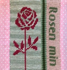 Kursus i tællebroderi, fletsting, korssting og petit point.