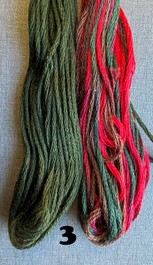 Verdensbroderidagen 2025 med frit broderi og korssting.