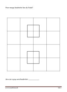 Elevopgave til matematikundervisningen.