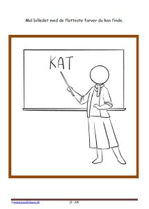 Skolestart: Mal de voksne på skolen.