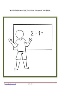 Skolestart: Mal de voksne på skolen.