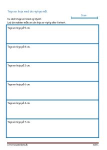 Makkerarbejde med måling i undervisningen.