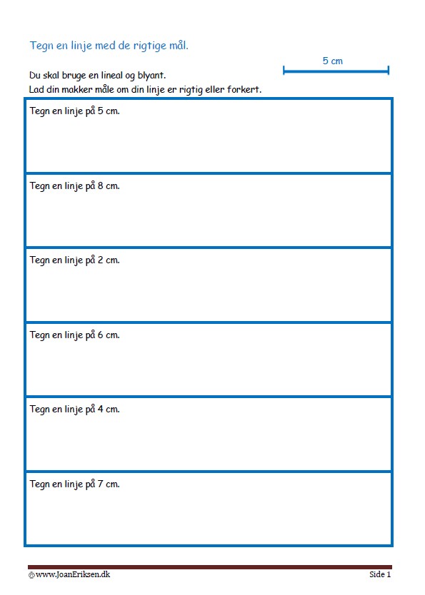 Makkerarbejde med måling i undervisningen.
