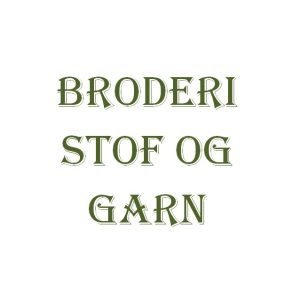 Broderi stof og garn