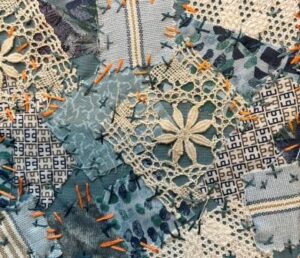 Broderi og kniplinger Udfordring til Tønder kniplingsfestival