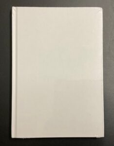 A5 skitsebog med blanke sider.