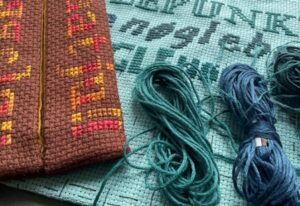 Kursus i design af korsstingsbroderier: