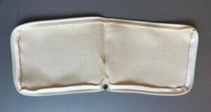 Lynlåspung klar til broderi Aida 4,4